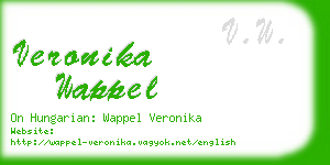 veronika wappel business card